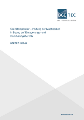 Bericht Prüfung der Grenztemperatur