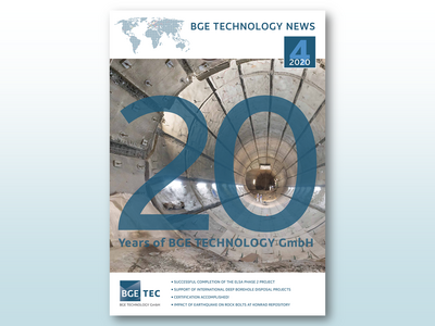 [Translate to Englisch:] Cover des vierten Newsletter der BGE Technology GmbH